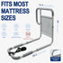 siucicove 2026 350lbs, Bed Rails for Elderly Adults Safety ASTM Approved Upgrade Non-Slip Ergonomic Handle & Storage