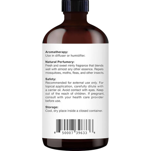 MAJESTIC PURE Spearmint Essential Oil | 100% Pure and Natural Spearmint Oil | Premium Grade Essential Oils for Hair Care, Home Diffusers, Skin, Aromatherapy, Massage and Humidifiers | 4 Fl Oz