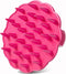 Scalp Massager Hair Growth Scrubber with Silicone Bristles, Wet Dry Hair Care for Women and Men (Red)