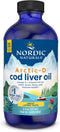 Nordic Naturals Arctic-D Cod Liver Oil, Lemon, 8 oz, 1060 mg Total Omega-3s + 1000 IU Vitamin D3, 48 Servings