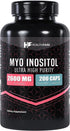 Myo Inositol 2000mg, 200 Capsules, Ultra Strength for Healthy Ovarian Support, Vitamin B8, Made in The USA