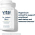 Vital Nutrients St John's Wort 600mg | Vegan Supplement for Overall Well-Being* | 90 Capsules