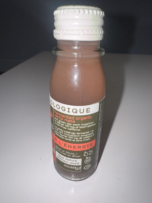 Immunity (2 Oz, Pack 12) Greenhouse Juice Organic Energy Shot Pick-Me-Up Wellness Shot with Yerba Mate + Green Tea