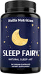 SLEEP FAIRY Natural Sleep Aid - Melatonin 10mg, Magnesium Glycinate 500mg, Herbal Sleeping Pills for Adults