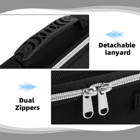 JDVBDNK Hard Case for Smart Nebulizer,Portable Nebulizer Bag,Desktop Inhaler Nebulizer for Home Travel Use,Medical Case