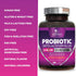 Probiotics 60 Billion CFU, with Prebiotics for Digestive & Immune Health Support, 120 Capsules, Soy & Gluten Free