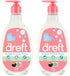 Dreft Baby, Bottle and Dish Soap, Plant Based, Fragrance Free, Travel Size, 24 Fl Oz (Pack of 2)