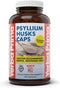 Yerba Prima Psyllium Husks Caps, 625 mg, 400 Capsules - Natural Fiber Supplement for Men and Women, Regularity Support