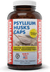 Yerba Prima Psyllium Husks Caps, 625 mg, 400 Capsules - Natural Fiber Supplement for Men and Women, Regularity Support
