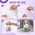 Lerheedi 600 2 11.81 15.63 Inch Pcs/ Roll Sanitary Napkin Receptacle Liner, Sanitary Napkin Disposal Bags Feminine