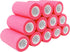 Self Adherent Cohesive Bandage - 4"x5 Yards, Hot Pink, 12 Rolls for First Aid, Athletic Tape