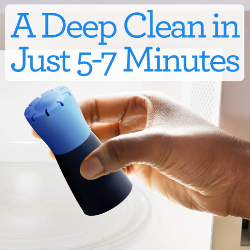 IMPRESA Over-the-Range Microwave Steam Cleaner, 2 Pack for Quick Effortless Cleaning - Just Add Vinegar and Water