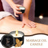 Sariiraw 6 Pack Set, 2.35 oz 6 Low Temperature Massage Candle & Lotion Candle Soy Wax with Jojoba & Shea Butter, Melts