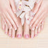 Maitys 440 Pcs Glitter Toenail Stickers, 20 Sheets with 2 Nail Files, Solid Color Full Nail Wraps for Women