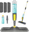 NileHome Spray Mop for Floor Cleaning - Dust Mop with 3 Washable Pads and 400ml Refillable Bottle for Household