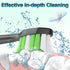 Aoremon Toothbrush Replacement Heads (10 Pcs) for Philips Sonicare Click-on Electric Toothbrush, Black