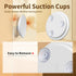 Magnifying Mirror 30X with Suction Cups, 6inch Round Makeup Mirror with High Magnification and Tweezers Set