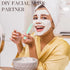 Qianyu 6Pcs Large Makeup Scoops Spatulas - Plastic Cosmetic Spatula Face Mask Spoon Applicator for DIY Creams