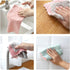 SAOYOAS 12 Pack Kitchen Towels Quick Dry Washcloths, Coral Velvet Dishtowels Multipurpose Reusable Dish Cloths, Soft