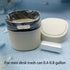 0.5 Gallon Mini Trash Bags, 240Pcs Clear Garbage Bags for Tiny Bathroom Trash Can, Fit 0.4-0.8 Gal