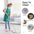 2 Pairs Microfiber Cleaning Mop Slippers, Washable Unisex Dusting Slippers for Floor Cleaning