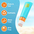 Summer 2Pcs MONVIE Sunscreen Applicator, Refillable and Spill Proof Kids Sunscreen Lotion Applicator with Soft Foam