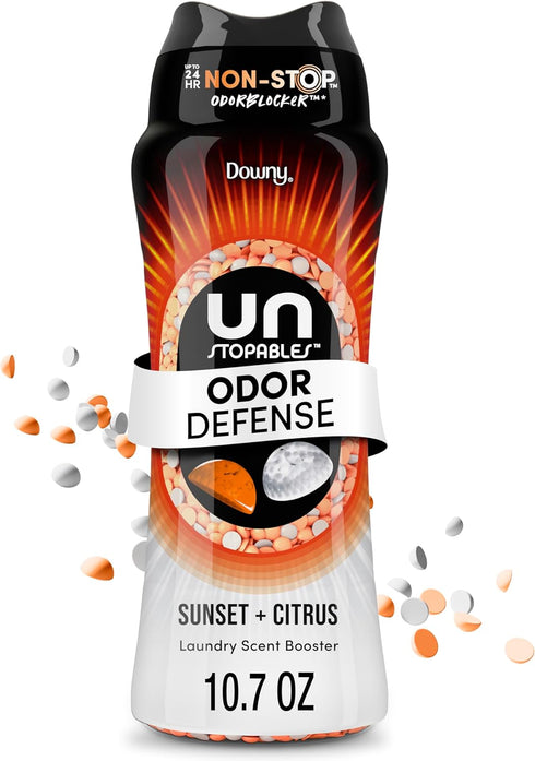 Downy Unstopables Fusions Scent Duos Laundry Scent Booster Beads, Sunset and Citrus