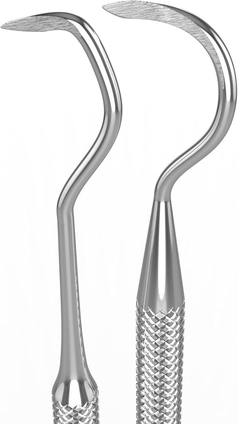 Dental Plaque Remover Tool - Stainless Steel Tooth Scraper for Tartar and Plaque Removal, Dentist's Dental Scaler