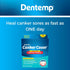 Dentemp Canker sore medicine 2pk Canker Cover - Oral Pain Reliever (12 Count) - Treatment to Relieve Canker Pain, Mouth Sores & Mouth Irritation - Fast Acting Canker Sore Relief Tablets for Adults