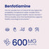 Benfotiamine 600mg Supplement - 120 Veggie Capsules for Max Boost Bioavailable Thiamine B1 Levels