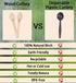 200 Pack Wooden Disposable Spoons, 6.3 Inch Biodegradable Cutlery for Parties, Dinners, Catering Services