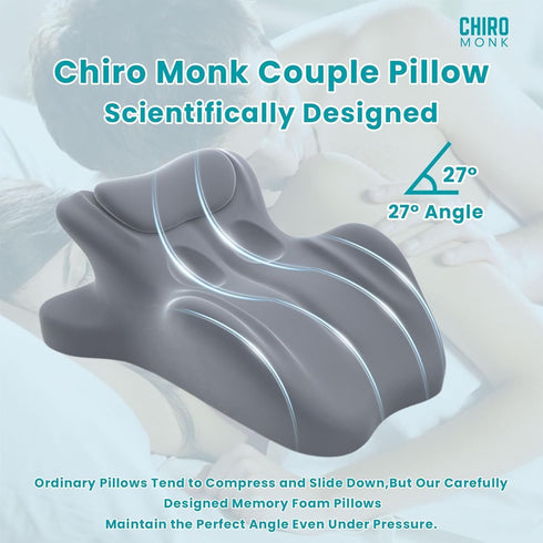 ZKXMCL 3D Couples Intimacy Pillow for Sitting, Multifunctional Couple Back Pillow - Low-Profile Butt Cushion