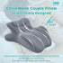 ZKXMCL 3D Couples Intimacy Pillow for Sitting, Multifunctional Couple Back Pillow - Low-Profile Butt Cushion