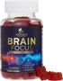 Brain Supplement for Memory & Focus | Nootropics for Concentration | 60 Gummies with B6, B12, Phosphatidylserine