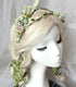 Trepveter Flower Vine Crown, Bridal Floral Headband Hair Wreath for Cosplay and Wedding Photo Props