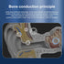 lyrlody 20H BT Sleep Sound Machine, Bone Conduction Pillow Speaker Wireless Sleep Aid for Adults with Digital Display