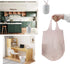 4 Gallon Bathroom Trash Bags, 100 Counts, 5 Rolls, Small Handles, Colorful Portable Rubbish Bags