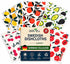 Solvra 10 PCS Fruit Print Swedish Dishcloths for Kitchen 100% Biodegradabl, Reusable Cellulose