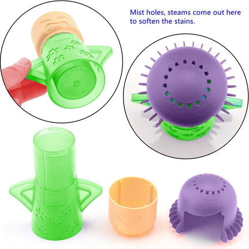 ZPCTECHGO Microwave Steam Cleaner Angry Mom, Steamer Cleaning with Vinegar and Water, Angry Mum Microwave Oven Cleaner