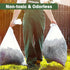 Jaoul Garbage Bags, 13 Gallon Tall Kitchen, Extra Strong, 0.97 Mil Thicken, Unscented (White, 100 Counts)