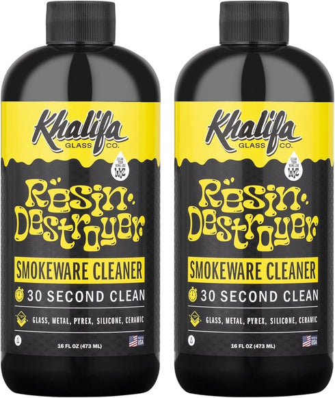 Khalifa Resin Destroyer Cleaning Solution Fl Oz Bottle - Clean & Deodorize