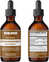 Ashwagandha Liquid Drops, Organic Ashwagandha Supplements with Rhodiola Rosea Tincture for Mood and Energy