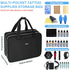 Tattoo Travel Case for Supplies, Carrying Bag for Equipment and Accessories, Tattoo Storage Organizer, Black, Bag Only