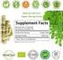 Organic Moringa Capsules 120 Capsules 1000mg – Organic Moringa Oleifera Leaf Powder Capsules Leaf Energy, Metabolism, & Immune Support nutrient-rich superfood | Non GMO and Gluten Free