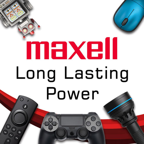 Maxell 723865 ,4 Count (Pack 1) Ready-to-go Long Lasting and Reliable Alkaline AAA Battery