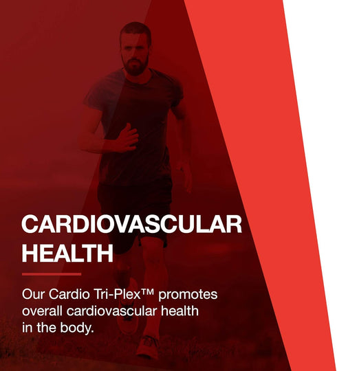 Protocol Cardio Tri-Plex Heart Health Formula* | Red Yeast Rice, CoQ10 & Omega-3 Fish Oil | DHA Dietary Supplements