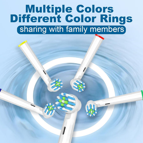 16 Pcs Replacement Toothbrush Heads for Braun Oral B Pro 1000/7000/9600/5000/8000, Precision Sensitive Refills