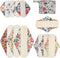 ReUseLife 12 Pack Cloth Menstrual Pads,Reusable Sanitary Pads,4 Pieces Panty Liners + 4