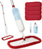Spray Mop for Floor Cleaning, Wet Dry Microfiber Mop with 4 Washable Pads and 650 ml Refillable Bottle
