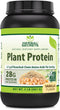 Herbal Secrets Plant Protein Powder, 2 Lb, 28 Grams Protein per Serving, Vegan Supplement, Made in USA